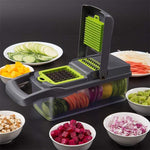 Cortador Rallador Chopper Frutas Picador Verduras Manual